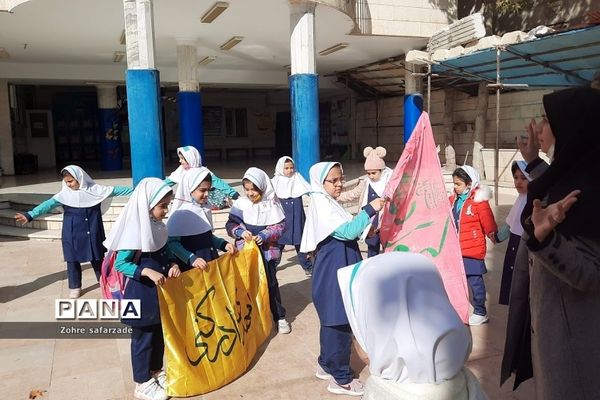 طرح «مصباح المهدی» در دبستان سما رودهن