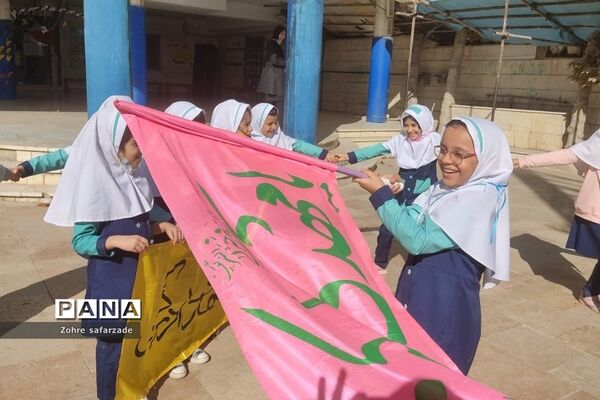 طرح «مصباح المهدی» در دبستان سما رودهن