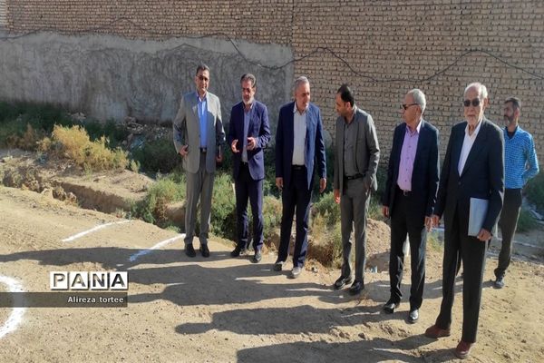 آیین کلنگ‌زنی دبستان سه کلاسه در البوجلال شمالی سوسنگرد