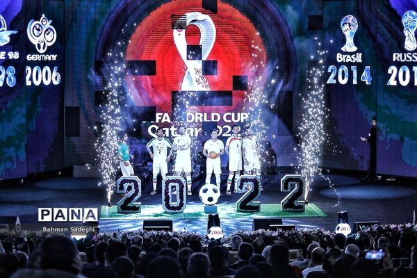 آئین رونمایی از لباس تیم ملی فوتبال ایران در جام جهانی