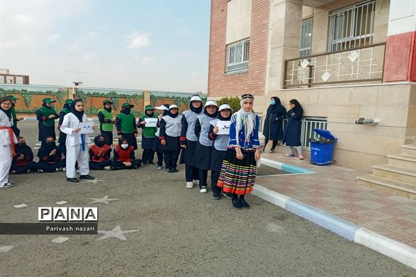افتتاحیه المپیاد ورزشی مدرسه فرزانگان ملارد
