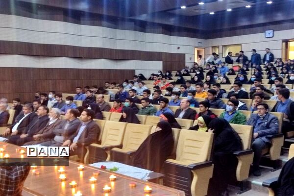 یادواره شهدای شهرقدس توسط مدارس شاهد شهرستان قدس