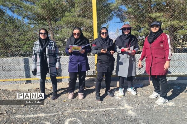 دومیدانی دختران آموزشگاه متوسطه شهرستان اقلید