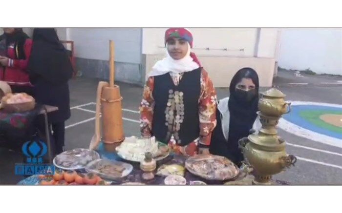 هفته مازندران در دبیرستان الزهرا ساری