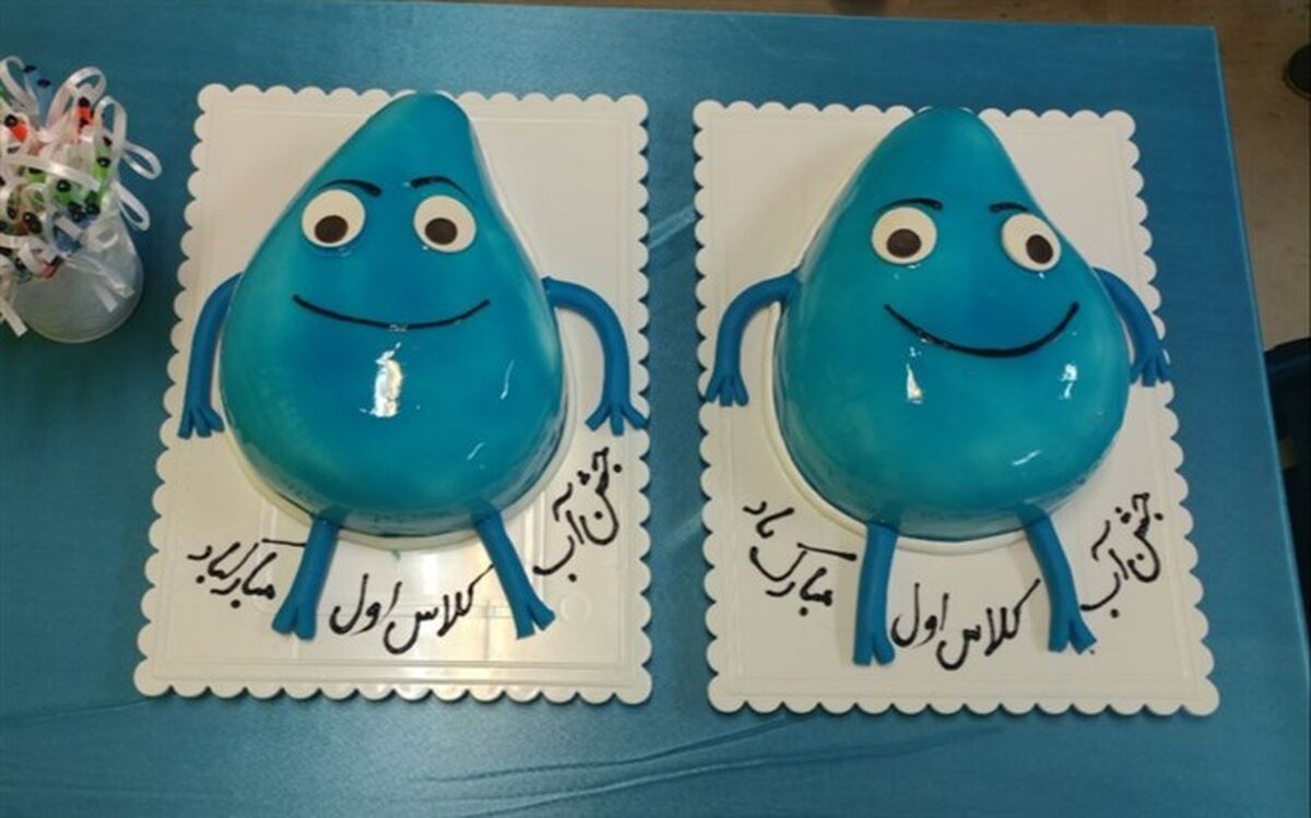 برگزاری جشن آب در دبستان آوای باران ملارد/فیلم