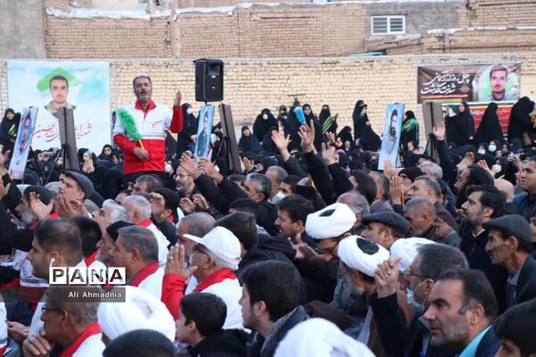 مراسم بزرگداشت چهلمین روز شهادت «مهدی زاهدلویی» در قم