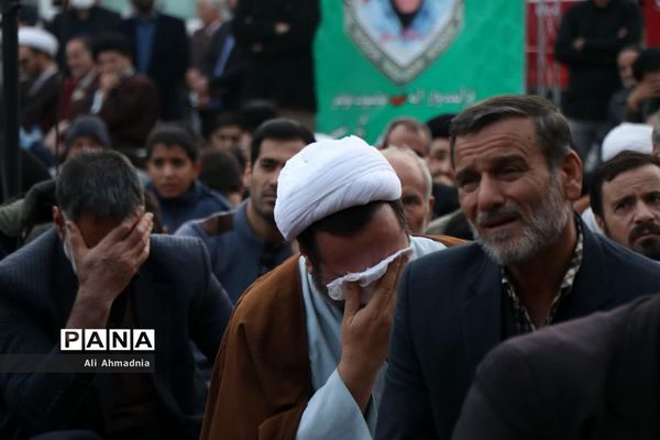 مراسم بزرگداشت چهلمین روز شهادت «مهدی زاهدلویی» در قم