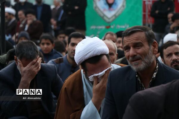 مراسم بزرگداشت چهلمین روز شهادت «مهدی زاهدلویی» در قم