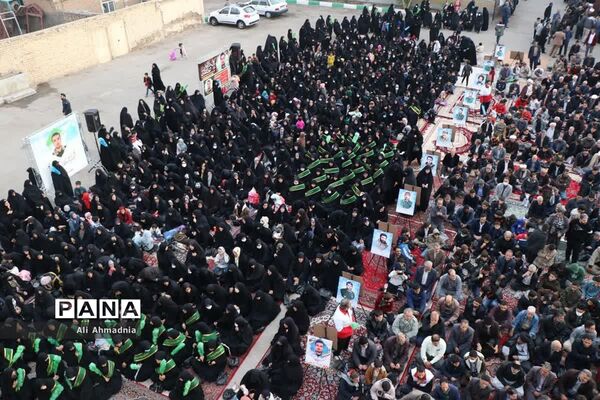 مراسم بزرگداشت چهلمین روز شهادت «مهدی زاهدلویی» در قم