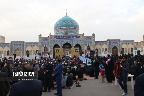 مراسم بزرگداشت چهلمین روز شهادت «مهدی زاهدلویی» در قم