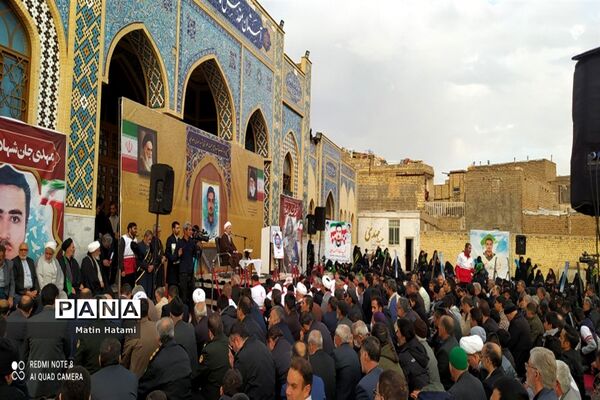 مراسم بزرگداشت چهلمین روز شهادت «مهدی زاهدلویی» در قم