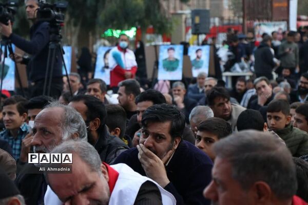 مراسم بزرگداشت چهلمین روز شهادت «مهدی زاهدلویی» در قم