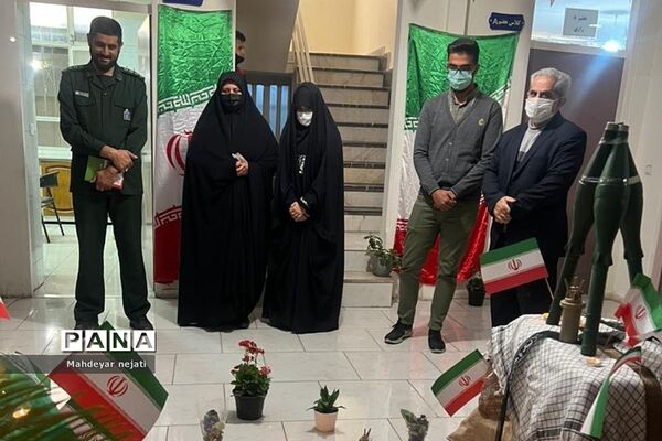 پدافند غیرعامل در دبیرستان دوره اول البرز رودهن