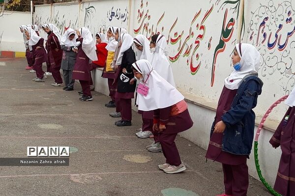 برگزاری المپیاد ورزشی در دبستان حضرت زهرا(س) رودهن