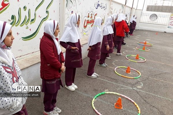 برگزاری المپیاد ورزشی در دبستان حضرت زهرا(س) رودهن