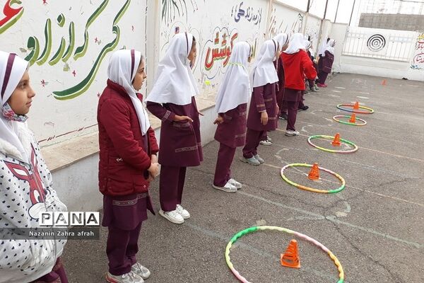 برگزاری المپیاد ورزشی در دبستان حضرت زهرا(س) رودهن