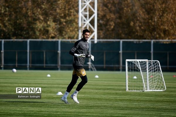 آخرین تمرین تیم ملی فوتبال ایران قبل از اعزام به جام جهانی