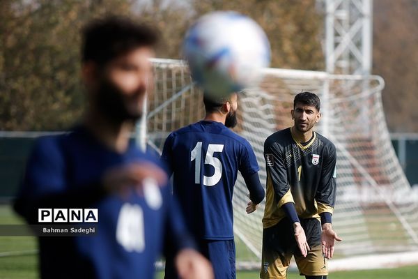 آخرین تمرین تیم ملی فوتبال ایران قبل از اعزام به جام جهانی