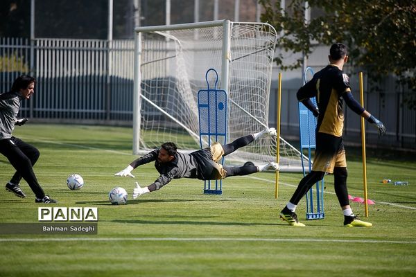 آخرین تمرین تیم ملی فوتبال ایران قبل از اعزام به جام جهانی