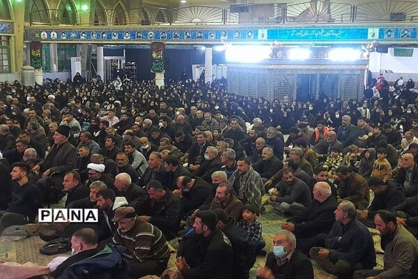 وداع با شهید مدافع امنیت در قائمشهر