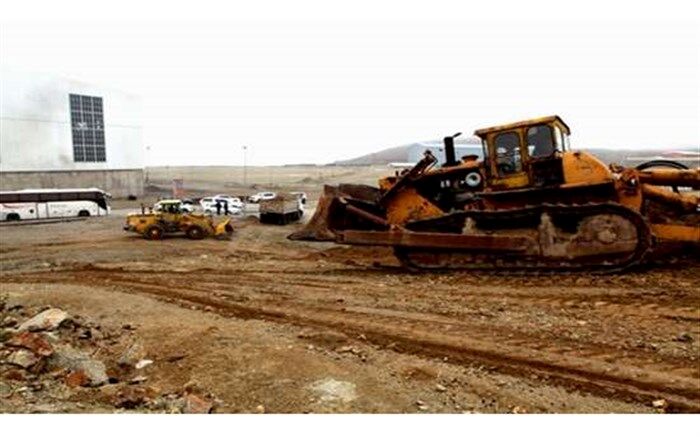 شروع عملیات خاکبرداری محل کارخانه اسید سولفوریک طرح کاتد 200 هزار تنی مس سونگون