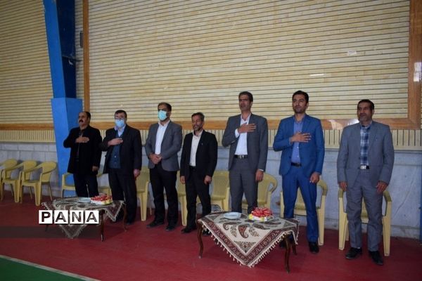 برگزاری المپیاد ورزشی درون مدرسه‌ای در دبیرستان مکتبی شهرستان بن