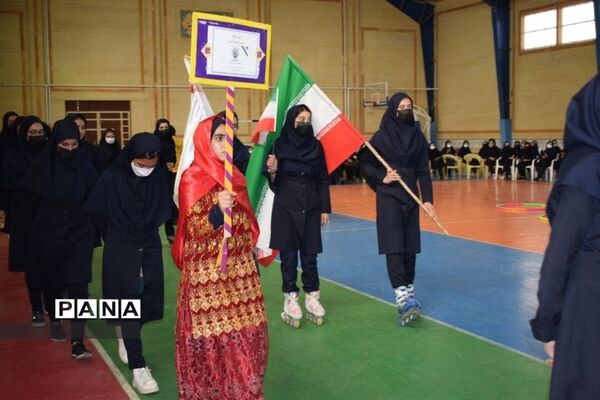 برگزاری المپیاد ورزشی درون مدرسه‌ای در دبیرستان مکتبی شهرستان بن