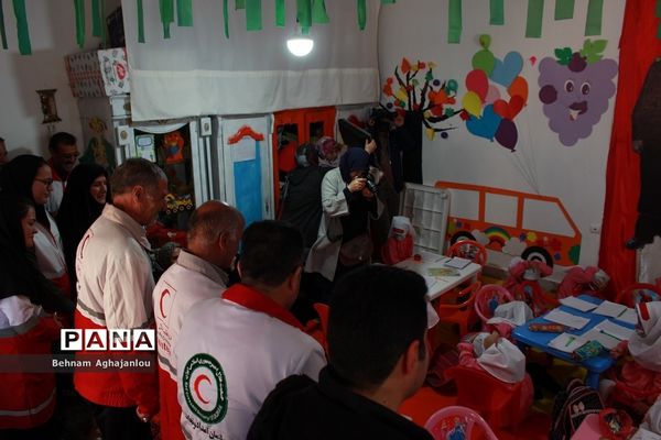 مانور زلزله، تخلیه و اسکان اضطراری در زنجان