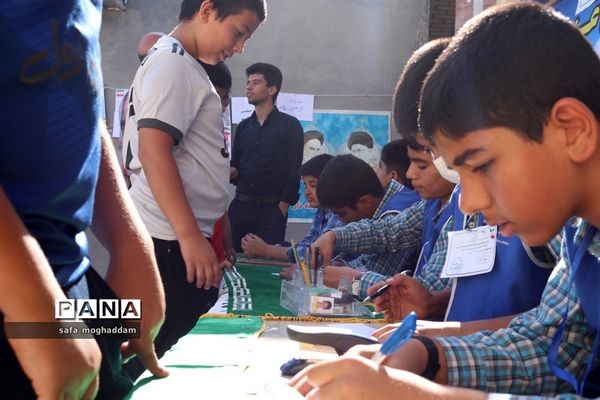 برگزاری انتخابات شورای دانش‌آموزی در دبستان ۱۵ خرداد شهر گله‌دار استان فارس