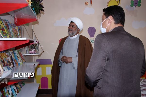 افتتاح کتابخانه در دبستان شهیدسلیمانی تربت جام