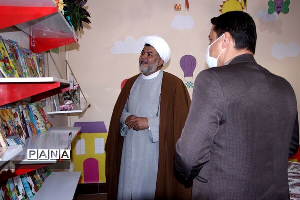 افتتاح کتابخانه در دبستان شهیدسلیمانی تربت جام