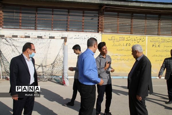 بازدید از هنرستان‌های شهرستان بهبهان