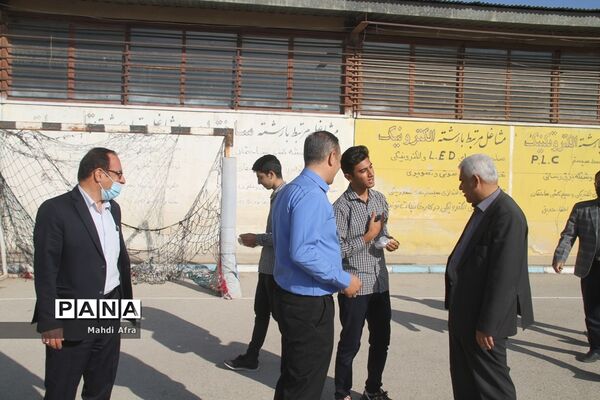 بازدید از هنرستان‌های شهرستان بهبهان