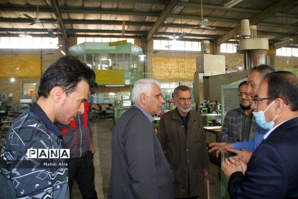 بازدید از هنرستان‌های شهرستان بهبهان