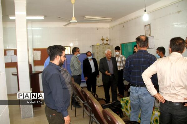 بازدید از هنرستان‌های شهرستان بهبهان