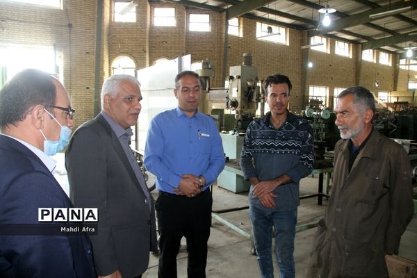 بازدید از هنرستان‌های شهرستان بهبهان