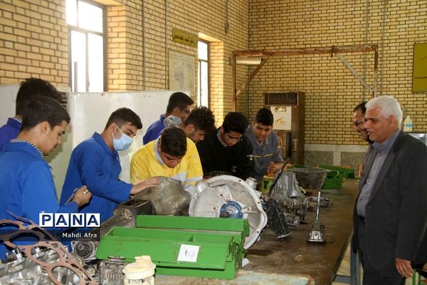 بازدید از هنرستان‌های شهرستان بهبهان