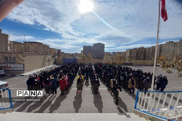 انتخابات شورای دانش‌آموزی در دبیرستان مرضیه شهرکرد
