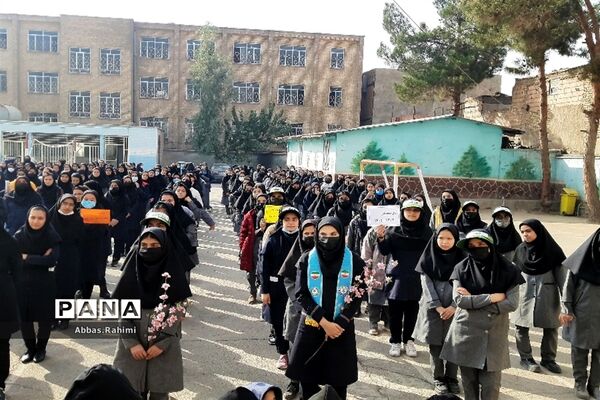 انتخابات شورای دانش‌آموزی مدرسه شهدای فرون‌آباد پاکدشت