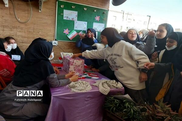 برگزاری انتخابات شورای دانش‌آموزی آموزشگاه اندیشه اسلامشهر