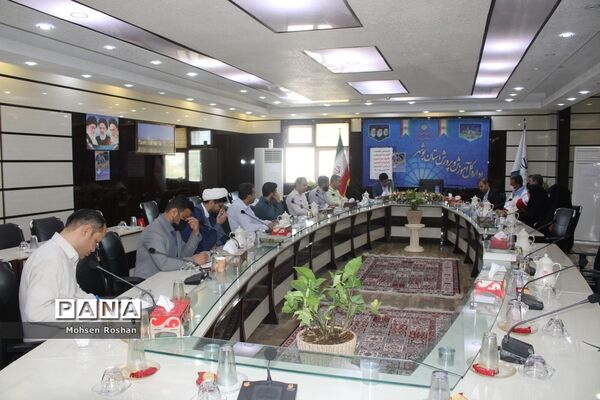 دومین نشست کمیته استانی مانور سراسری  زلزله و ایمنی  سازمان دانش‌آموزی استان بوشهر