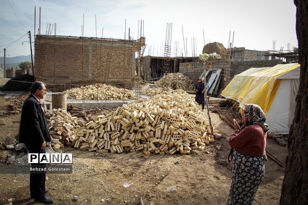 عملیات بازسازی و احداث واحدهای مسکونی مناطق زلزله زده خوی