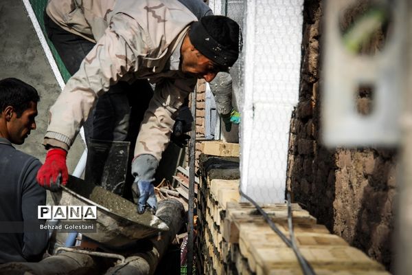 عملیات بازسازی و احداث واحدهای مسکونی مناطق زلزله زده خوی