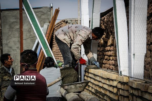 عملیات بازسازی و احداث واحدهای مسکونی مناطق زلزله زده خوی