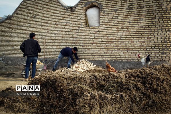 عملیات بازسازی و احداث واحدهای مسکونی مناطق زلزله زده خوی