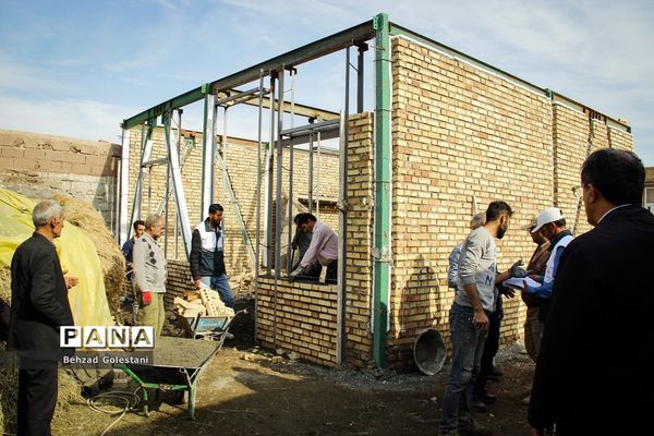 عملیات بازسازی و احداث واحدهای مسکونی مناطق زلزله زده خوی