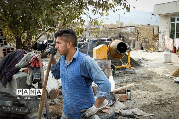 عملیات بازسازی و احداث واحدهای مسکونی مناطق زلزله زده خوی