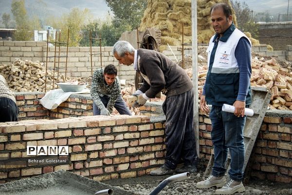 عملیات بازسازی و احداث واحدهای مسکونی مناطق زلزله زده خوی
