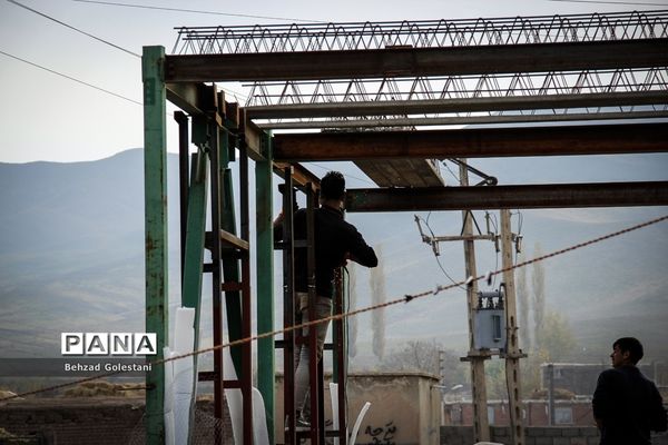 عملیات بازسازی و احداث واحدهای مسکونی مناطق زلزله زده خوی