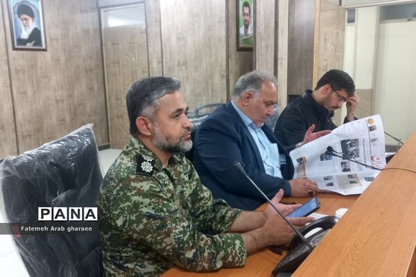 نشست خبری تشریح برنامه‌های گرامیداشت هفته بسیج در پاکدشت